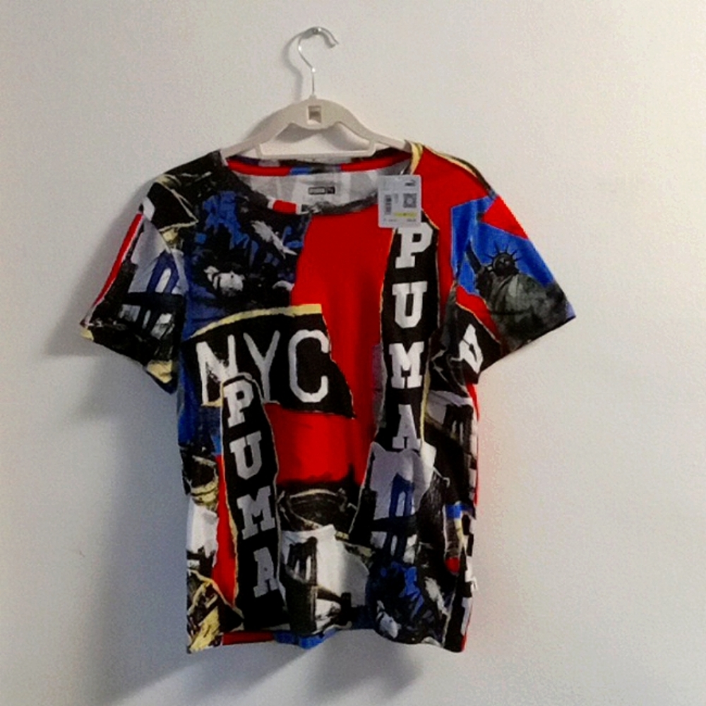 Puma Graphic T-Shirt with NYC Print